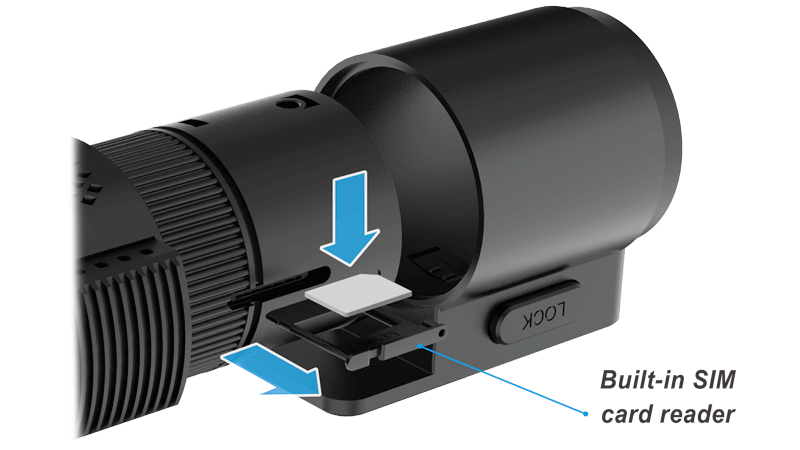 BlackVue DR770X-2CH-TRUCK Cloud-Ready Dual Lens GPS WiFi Dash Cam w/  Exterior Rear Camera